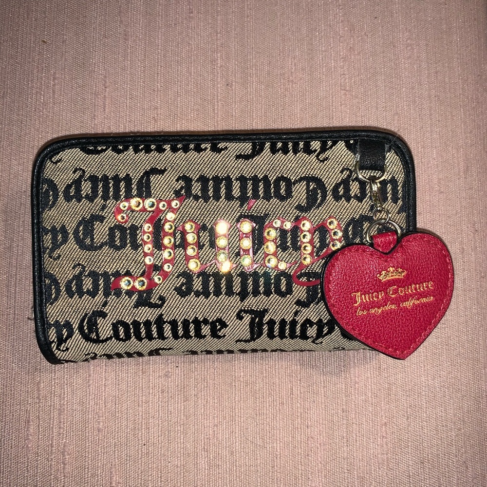 Juicy Couture wallet with Swarovski crystals